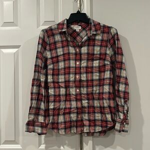 J.Crew Button Down Plaid Shirt